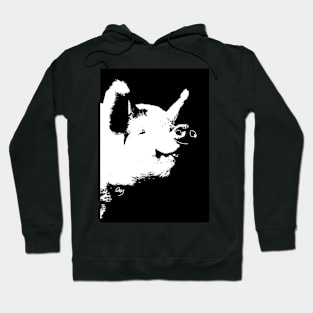 Pig Print Hoodie